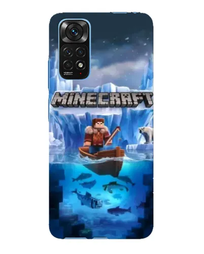 Чохол для Xiaomi Redmi Note 11E Pro з картинкою «Minecraft льодянийсвіт» Чохол для Xiaomi Redmi Note 11E Pro з картинкою «Minecraft льодянийсвіт»