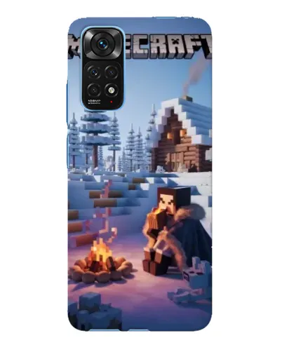 Чохол для Xiaomi Redmi Note 11E Pro з картинкою «Зимовий Minecraft» Чохол для Xiaomi Redmi Note 11E Pro з картинкою «Зимовий Minecraft»