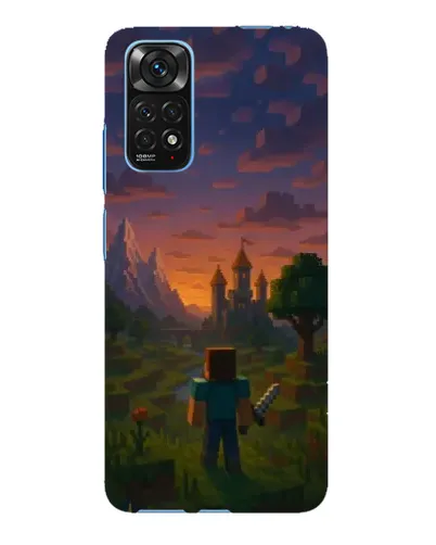 Чохол для Xiaomi Redmi Note 11E Pro з картинкою «Стів біля вежі» Чохол для Xiaomi Redmi Note 11E Pro з картинкою «Стів біля вежі»