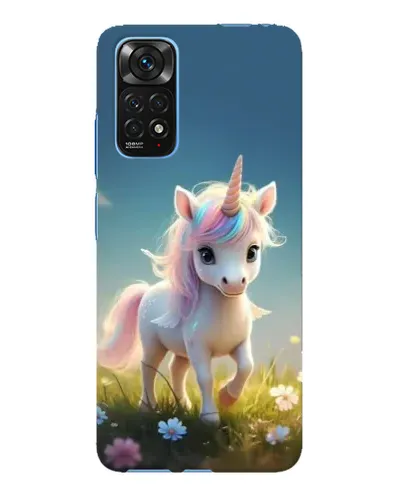 Чохол для Xiaomi Redmi Note 11E Pro з картинкою «Єдиноріг на галявині»