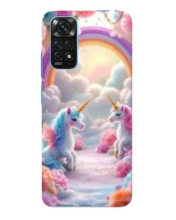 Чохол для Xiaomi Redmi Note 11E Pro з картинкою «Веселка і єдинороги» Чохол для Xiaomi Redmi Note 11E Pro з картинкою «Веселка і єдинороги»
