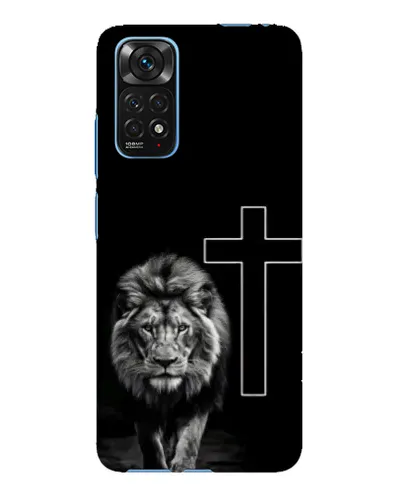 Чехол для Xiaomi Redmi Note 11E Pro с картинкой «Лев и Крест» Чехол для Xiaomi Redmi Note 11E Pro с картинкой «Лев и Крест»