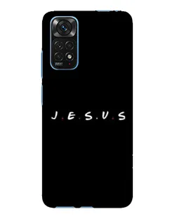 Чехол для Xiaomi Redmi Note 11E Pro с картинкой «Точки веры J.E.S.U.S.»