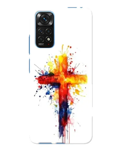 Чехол для Xiaomi Redmi Note 11E Pro с картинкой «Акварельный крест» Чехол для Xiaomi Redmi Note 11E Pro с картинкой «Акварельный крест»