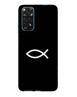 Чохол для Xiaomi Redmi Note 11E Pro з картинкою «Символ риби Jesus» Чохол для Xiaomi Redmi Note 11E Pro з картинкою «Символ риби Jesus»