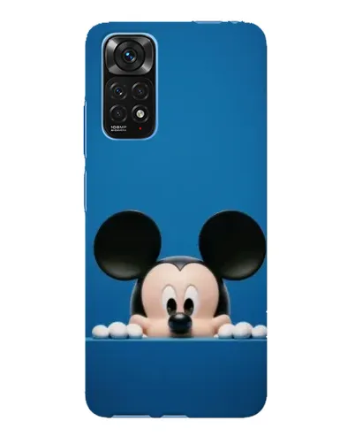 Чохол для Xiaomi Redmi Note 11E Pro з картинкою «Міккі виглядає»