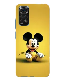 Чохол для Xiaomi Redmi Note 11E Pro з картинкою «Міккі на жовтому»