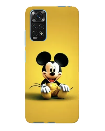 Чохол для Xiaomi Redmi Note 11E Pro з картинкою «Міккі на жовтому»
