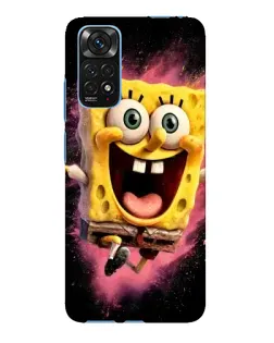 Чохол для Xiaomi Redmi Note 11E Pro з картинкою «Вибуховий Спанч Боб»