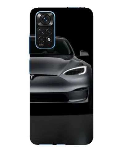 Чохол для Xiaomi Redmi Note 11E Pro з картинкою «Tesla Model S Look»