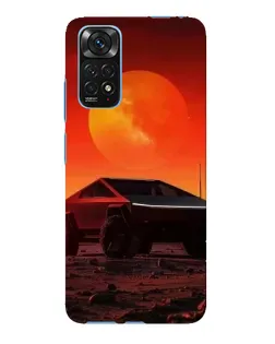 Чохол для Xiaomi Redmi Note 11E Pro з картинкою «Cybertruck на Марсі»