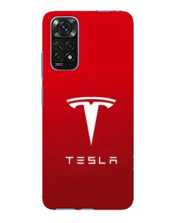 Чохол для Xiaomi Redmi Note 11E Pro з картинкою «Tesla Red Classic»