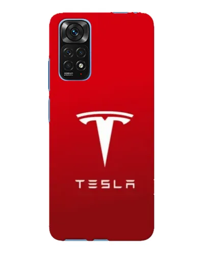 Чохол для Xiaomi Redmi Note 11E Pro з картинкою «Tesla Red Classic»