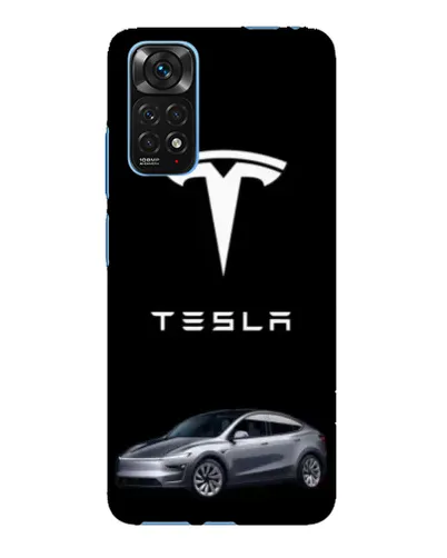 Чохол для Xiaomi Redmi Note 11E Pro з картинкою «Tesla Model Y»