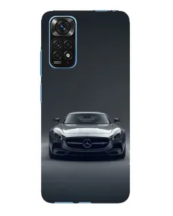 Чехол для Xiaomi Redmi Note 11E Pro с картинкой «Mercedes на черном»
