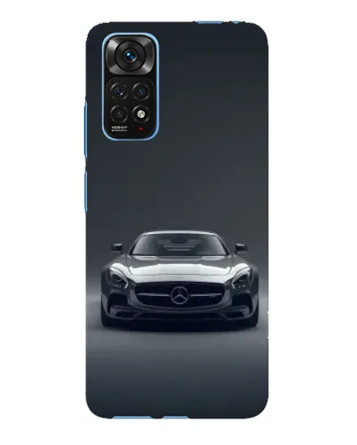 Чехол для Xiaomi Redmi Note 11E Pro с картинкой «Mercedes на черном»