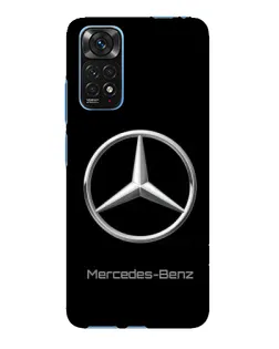 Чехол для Xiaomi Redmi Note 11E Pro с картинкой «Mercedes Silver Logo»