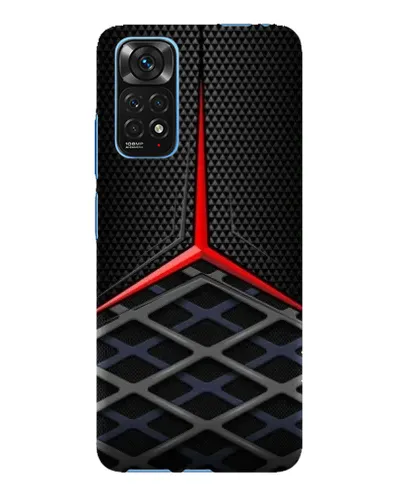 Чехол для Xiaomi Redmi Note 11E Pro с картинкой «Mercedes Carbon Grid»