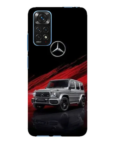 Чехол для Xiaomi Redmi Note 11E Pro с картинкой «Mercedes G-Class красный»