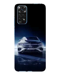 Чехол для Xiaomi Redmi Note 11E Pro с картинкой «Ночной Mercedes EQ»