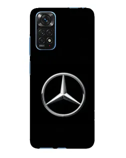 Чехол для Xiaomi Redmi Note 11E Pro с картинкой «Mercedes классический лого»