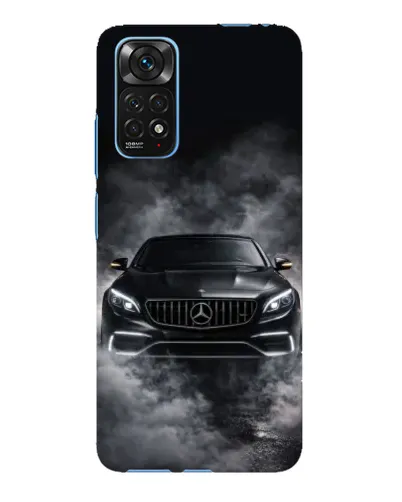 Чехол для Xiaomi Redmi Note 11E Pro с картинкой «Mercedes в дыму»