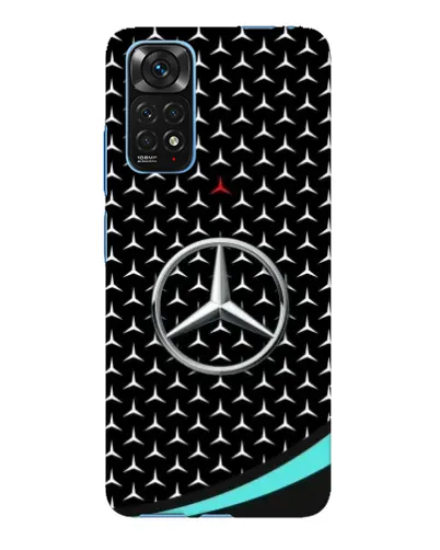 Чехол для Xiaomi Redmi Note 11E Pro с картинкой «Mercedes — бирюзовый акцент»