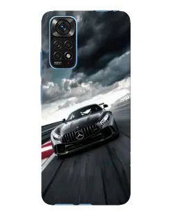 Чехол для Xiaomi Redmi Note 11E Pro с картинкой «Гоночный Mercedes AMG»