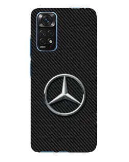 Чехол для Xiaomi Redmi Note 11E Pro с картинкой «Карбоновый Mercedes стиль»