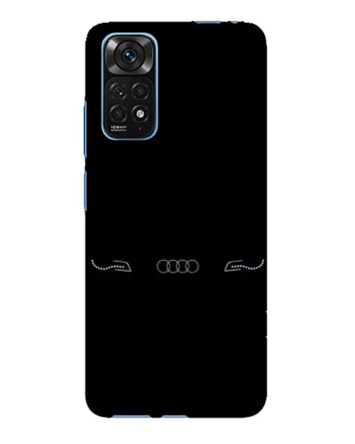 Чехол для Xiaomi Redmi Note 11E Pro с картинкой «Audi — световой подпись»