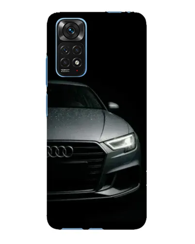 Чехол для Xiaomi Redmi Note 11E Pro с картинкой «Audi — детализация кузова»