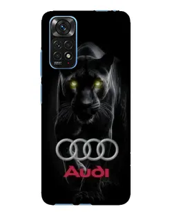 Чехол для Xiaomi Redmi Note 11E Pro с картинкой «Пантера и Audi»