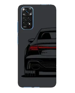 Чехол для Xiaomi Redmi Note 11E Pro с картинкой «Задняя часть Audi — арт»