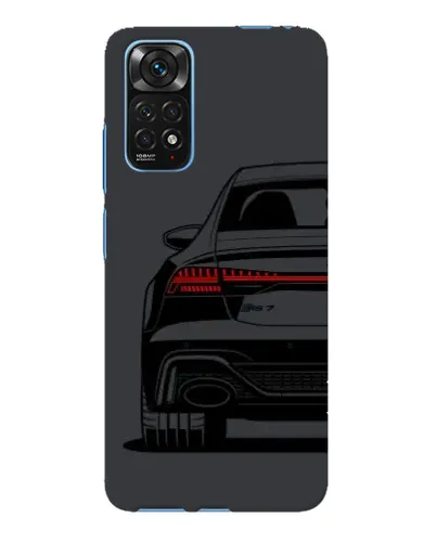 Чехол для Xiaomi Redmi Note 11E Pro с картинкой «Задняя часть Audi — арт»