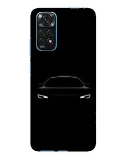 Чехол для Xiaomi Redmi Note 11E Pro с картинкой «Взгляд Audi в темноте»