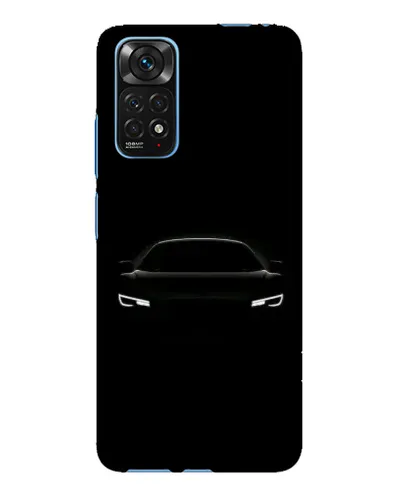Чехол для Xiaomi Redmi Note 11E Pro с картинкой «Взгляд Audi в темноте»