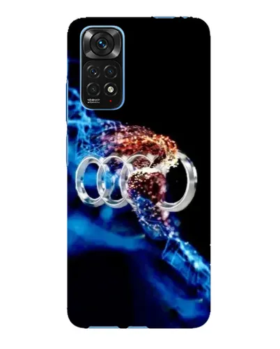 Чехол для Xiaomi Redmi Note 11E Pro с картинкой «Энергия лого Audi»