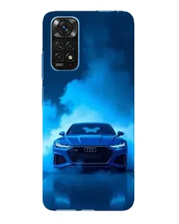 Чехол для Xiaomi Redmi Note 11E Pro с картинкой «Audi — голубая энергия»
