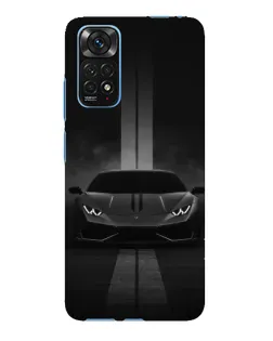 Чехол для Xiaomi Redmi Note 11E Pro с картинкой «Lamborghini симметрия дорог»