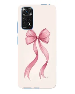 Чехол для Xiaomi Redmi Note 11E Pro с картинкой «Розовый бант»