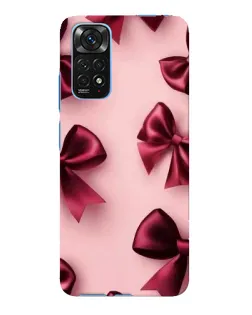 Чехол для Xiaomi Redmi Note 11E Pro с картинкой «Бордовый атлас»