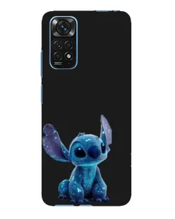 Чохол для Xiaomi Redmi Note 11E Pro з картинкою «Стіч на чорному»