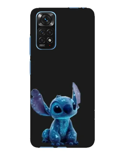 Чохол для Xiaomi Redmi Note 11E Pro з картинкою «Стіч на чорному»