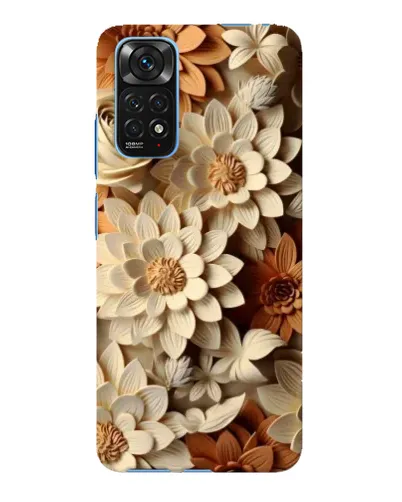 Чохол для Xiaomi Redmi Note 11E Pro з картинкою «Бежевий флористичний декор» Чохол для Xiaomi Redmi Note 11E Pro з картинкою «Бежевий флористичний декор»