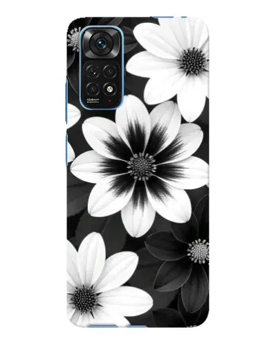 Чохол для Xiaomi Redmi Note 11E Pro з картинкою «Монохромні айстри» Чохол для Xiaomi Redmi Note 11E Pro з картинкою «Монохромні айстри»
