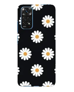 Чохол для Xiaomi Redmi Note 11E Pro з картинкою «Ромашки на чорному» Чохол для Xiaomi Redmi Note 11E Pro з картинкою «Ромашки на чорному»