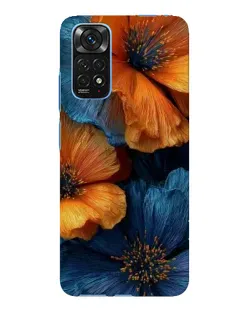 Чохол для Xiaomi Redmi Note 11E Pro з картинкою «Яскрава синьо-помаранчева флора» Чохол для Xiaomi Redmi Note 11E Pro з картинкою «Яскрава синьо-помаранчева флора»