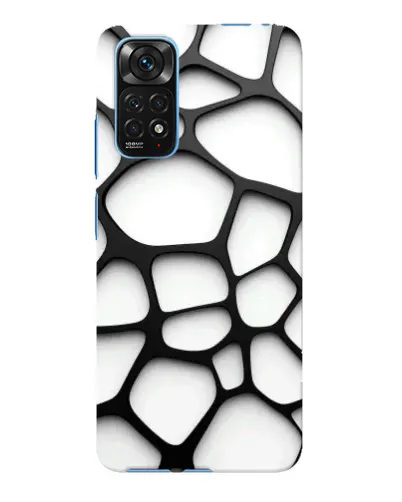 Чехол для Xiaomi Redmi Note 11E Pro с картинкой «Белая объемная сетка» Чехол для Xiaomi Redmi Note 11E Pro с картинкой «Белая объемная сетка»