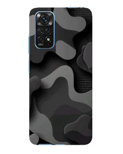 Чехол для Xiaomi Redmi Note 11E Pro с картинкой «Темный абстрактный камуфляж»