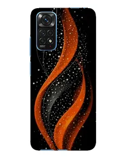 Чехол для Xiaomi Redmi Note 11E Pro с картинкой «Огненная звездная волна»